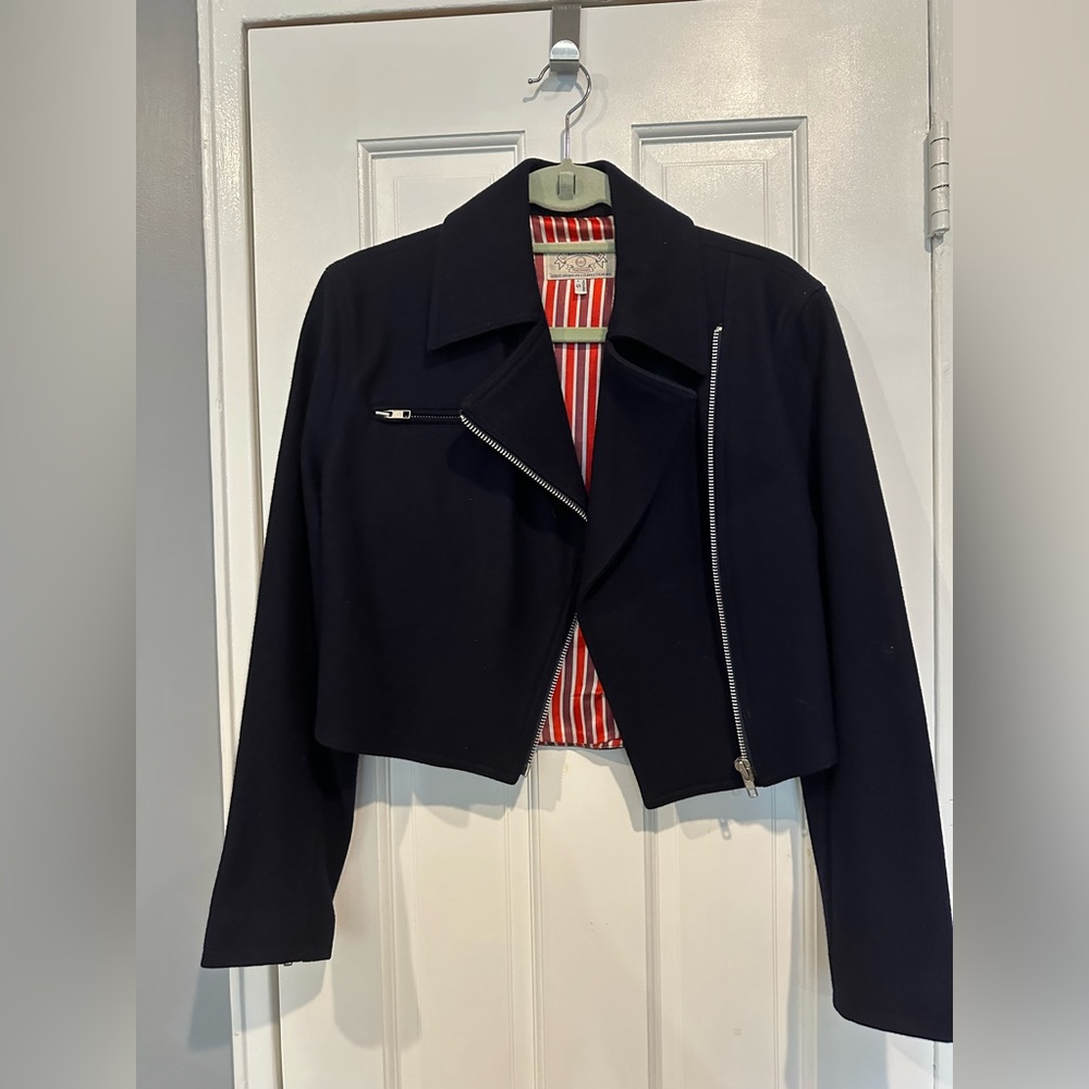 Giorgio Armani Vintage Crop Jacket Wool